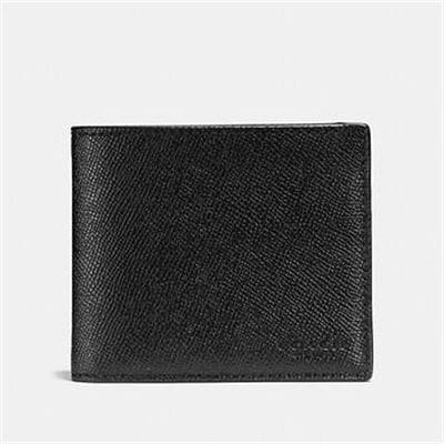 Fashion 4 Coach 3-IN-1 WALLET IN CROSSGRAIN LEATHER