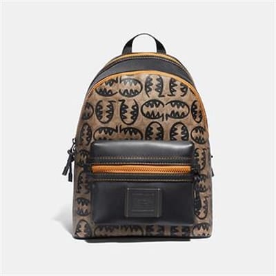 Fashion 4 Coach ACADEMY BACKPACK IN SIGNATURE CANVAS WITH REXY BY GUANG YU