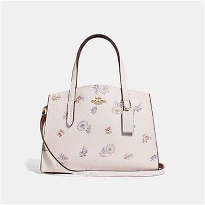 Fashion 4 Coach CHARLIE CARRYALL 28 WITH MEADOW PRAIRIE PRINT