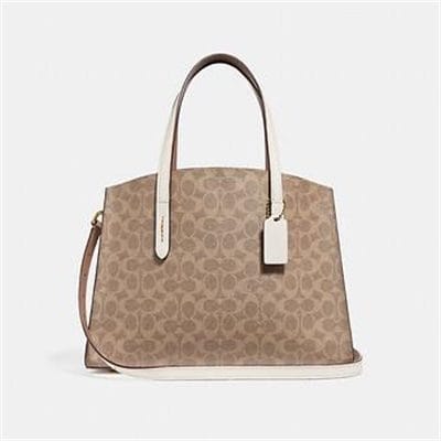 Fashion 4 Coach CHARLIE CARRYALL IN SIGNATURE CANVAS