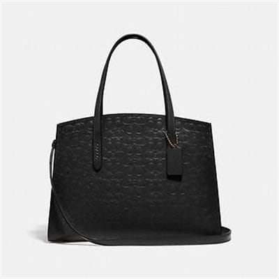 Fashion 4 Coach CHARLIE CARRYALL IN SIGNATURE LEATHER