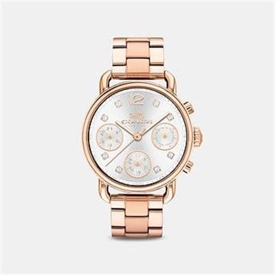Fashion 4 Coach DELANCEY SPORT 36MM ROSE GOLD BRACELET WATCH