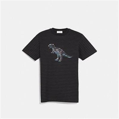 Fashion 4 Coach DINOSAUR STRIPE T-SHIRT