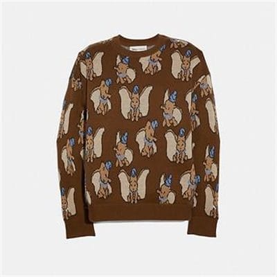 Fashion 4 Coach DISNEY X COACH DUMBO JACQUARD SWEATER