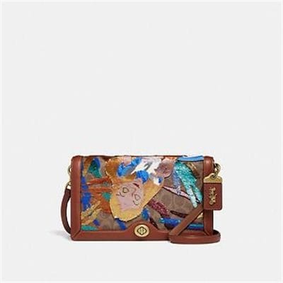 Fashion 4 Coach DISNEY X COACH SIGNATURE RILEY WITH EMBELLISHED ALICE