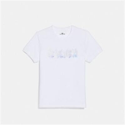 Fashion 4 Coach EMBROIDERED SHRUNKEN T-SHIRT