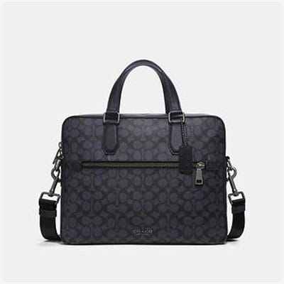 Fashion 4 Coach KENNEDY BRIEF IN SIGNATURE CANVAS