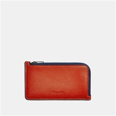 Fashion 4 Coach L-ZIP CARD CASE IN COLORBLOCK