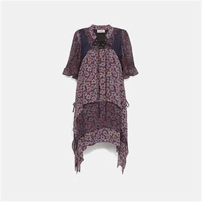 Fashion 4 Coach MINI TIERED DRESS WITH LACING