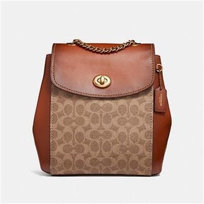 Fashion 4 Coach PARKER BACKPACK IN SIGNATURE CANVAS
