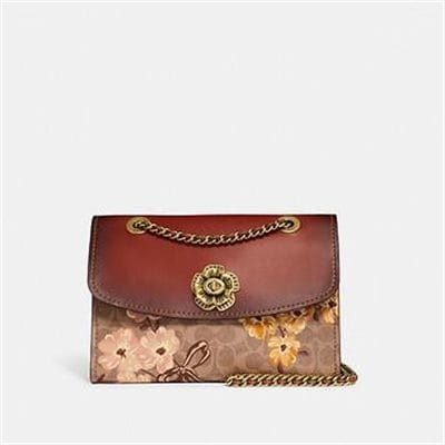 Fashion 4 Coach PARKER IN SIGNATURE CANVAS WITH PRAIRIE FLORAL PRINT