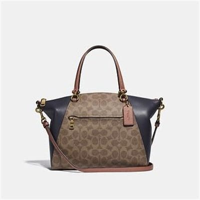 Fashion 4 Coach PRAIRIE SATCHEL IN COLORBLOCK SIGNATURE CANVAS