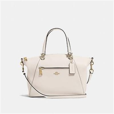 Fashion 4 Coach PRAIRIE SATCHEL IN POLISHED PEBBLE LEATHER