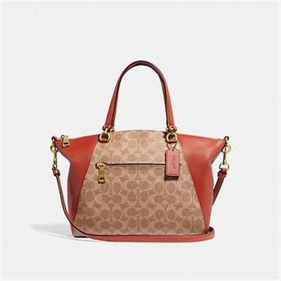 Fashion 4 Coach PRAIRIE SATCHEL IN SIGNATURE CANVAS