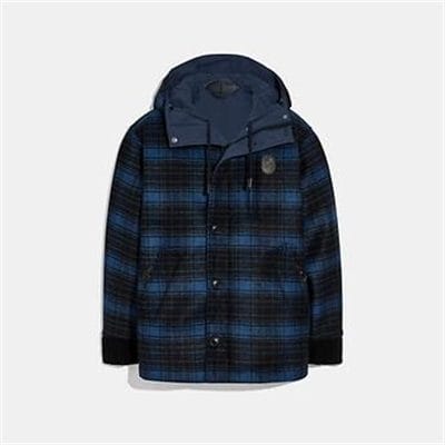 Fashion 4 Coach REVERSIBLE PLAID JACKET