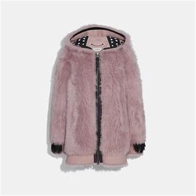 Fashion 4 Coach REXY SHEARLING HOODIE