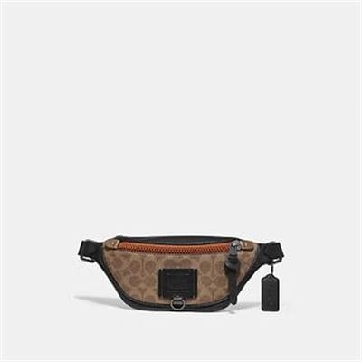 Fashion 4 Coach RIVINGTON BELT BAG 7 IN SIGNATURE CANVAS