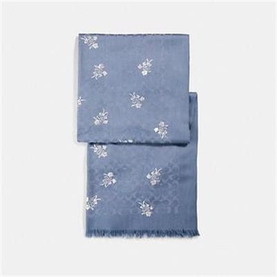 Fashion 4 Coach SIGNATURE FLORAL BOW PRINT STOLE