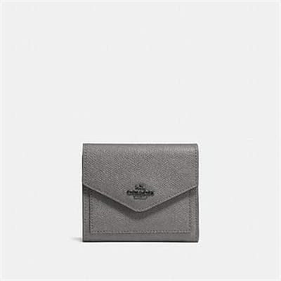Fashion 4 Coach SMALL WALLET IN CROSSGRAIN LEATHER