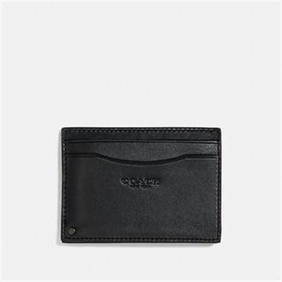 Fashion 4 Coach SWIVEL CARD CASE WITH SIGNATURE CANVAS DETAIL