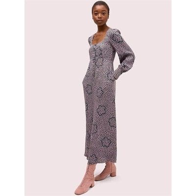 Fashion 4 - flair flora crepe midi dress