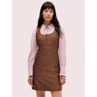 Fashion 4 - flora leopard jacquard dress