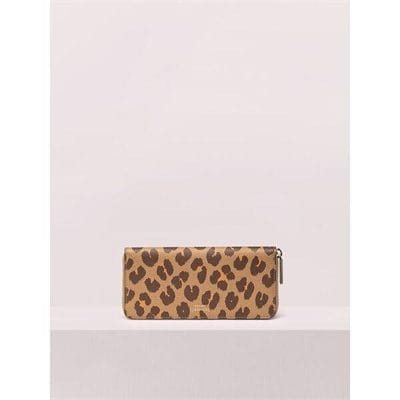 Fashion 4 - margaux leopard slim continental wallet