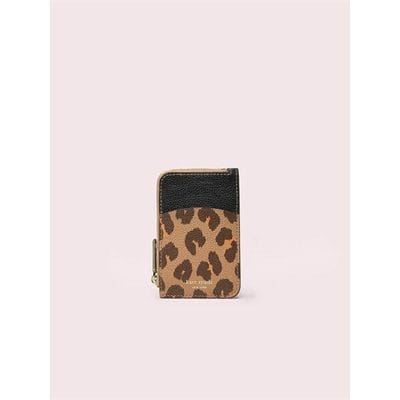 Fashion 4 - margaux leopard zip card holder