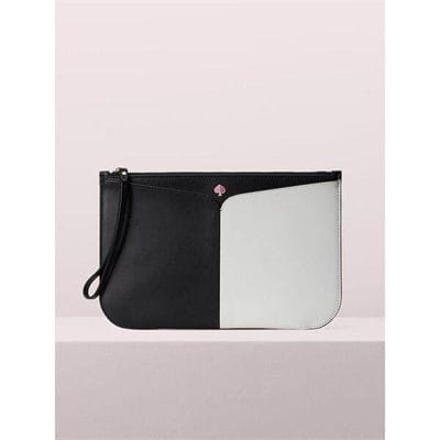 Fashion 4 - nicola bicolor large pouch wristlet