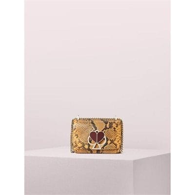 Fashion 4 - nicola snake embossed twistlock small convertible chain shoulder bag