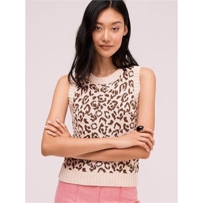 Fashion 4 - panther intarsia sweater vest