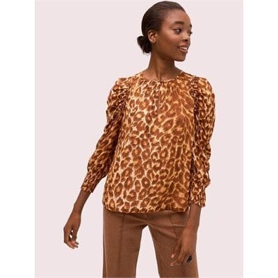 Fashion 4 - panthera chiffon blouse