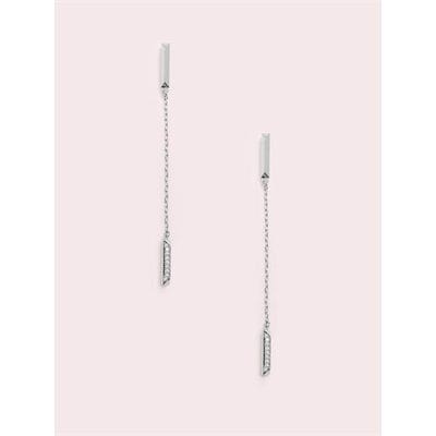 Fashion 4 - raise the bar pave linear earrings