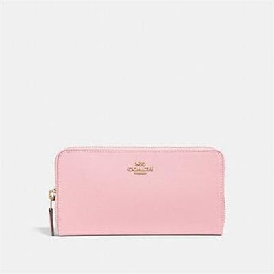 Fashion 4 Coach ACCORDION ZIP WALLET IN CROSSGRAIN LEATHER