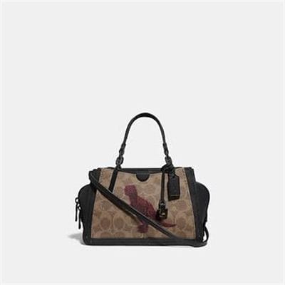 Fashion 4 Coach DREAMER 21 IN SIGNATURE CANVAS WITH REXY BY SUI JIANGUO