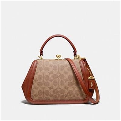 Fashion 4 Coach FRAME BAG 23 IN SIGNATURE CANVAS