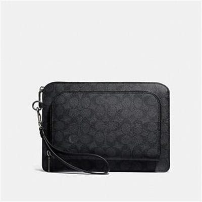 Fashion 4 Coach KENNEDY POUCH IN SIGNATURE CANVAS