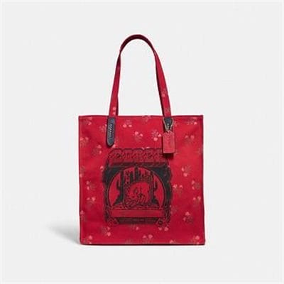 Fashion 4 Coach LUNAR NEW YEAR TOTE WITH PIG MOTIF