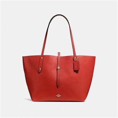 Fashion 4 Coach MARKET TOTE IN POLISHED PEBBLE LEATHER