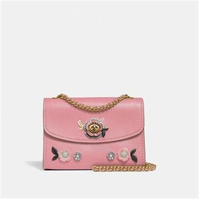 Fashion 4 Coach PARKER 18 WITH ALLOVER TEA ROSE STONES