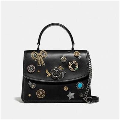 Fashion 4 Coach PARKER TOP HANDLE WITH VINTAGE JEWELRY