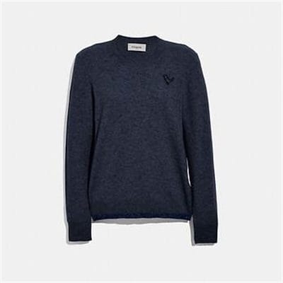 Fashion 4 Coach REXY PATCH CREWNECK