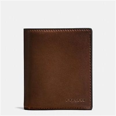 Fashion 4 Coach SLIM COIN WALLET IN SPORT CALF LEATHER