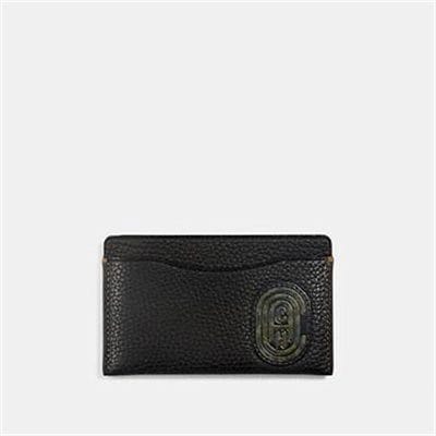 Fashion 4 Coach SMALL CARD CASE WITH KAFFE FASSETT COACH PATCH