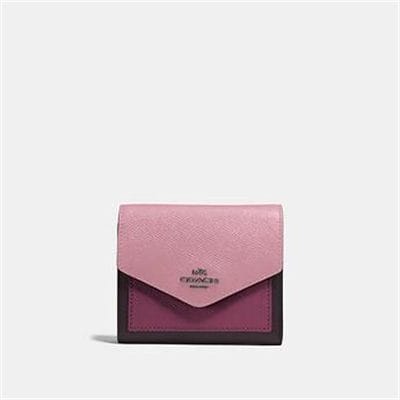 Fashion 4 Coach SMALL WALLET IN COLORBLOCK LEATHER