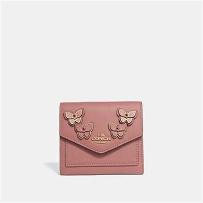 Fashion 4 Coach SMALL WALLET WITH BUTTERFLY APPLIQUE
