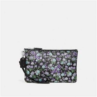Fashion 4 Coach SMALL WRISTLET WITH POSEY CLUSTER PRINT