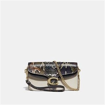 Fashion 4 Coach TABBY CROSSBODY WITH SNAKESKIN DETAIL