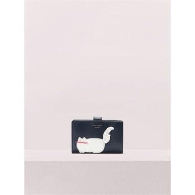 Fashion 4 - beaded cat bifold wallet