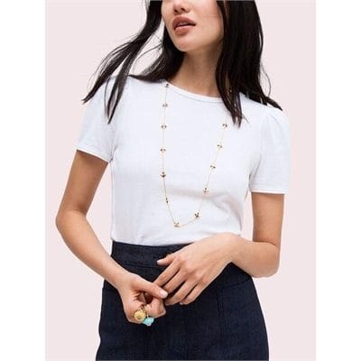 Fashion 4 - legacy logo spade flower scatter necklace